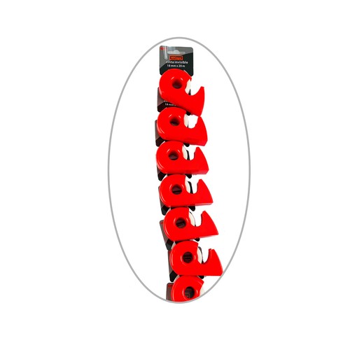 MKTAPE Mini portarrollos con cinta invisible