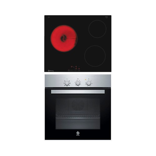 Conjunto de Horno + placa radiante BALAY 3HV833XP.