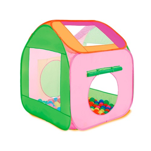 Casa con 100 bolas, 90x90x100 cm, ONE TWO FUN ALCAMPO.