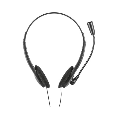 Auriculares tipo diadema TRUST PRIMO para PC, con micrófono flexible y conexión jack 3.5mm.