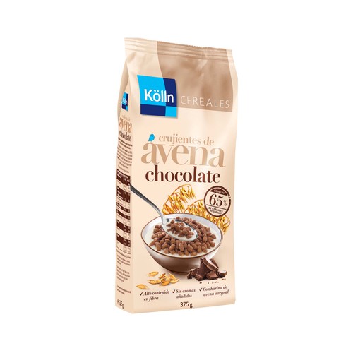 KÖLLN Cereales crujientes de avena con chocolate KÖLLN 375 g