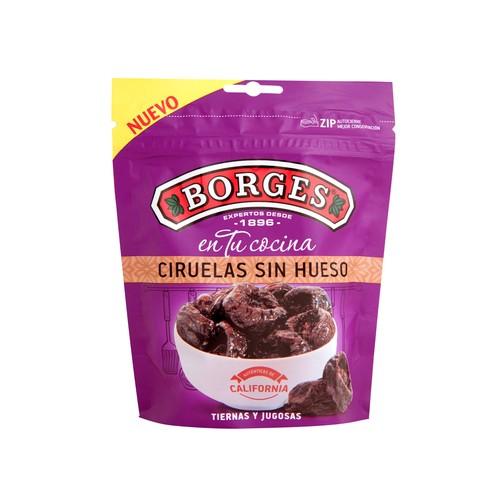 BORGES Ciruelas sin hueso de California 150g.