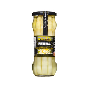 Imagen de FERBA Espárragos D.O.P Navarra 8/12 frutos 345 g.
