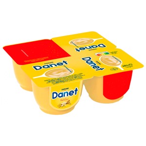 Imagen de DANET de Danone Natillas con sabor a vainilla 4 x 120 g.