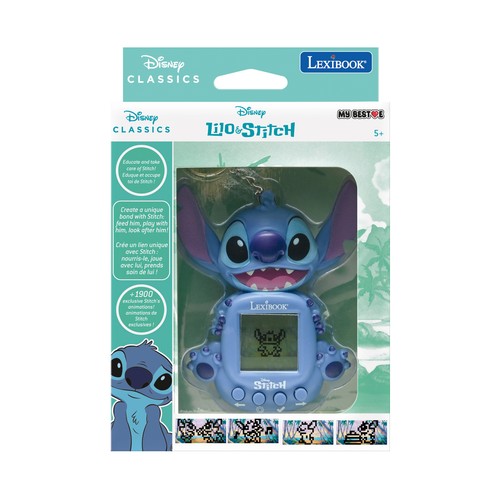 Llavero Mascota Interactiva Stitch My Best-E Disney +3 Años LEXIBOOK