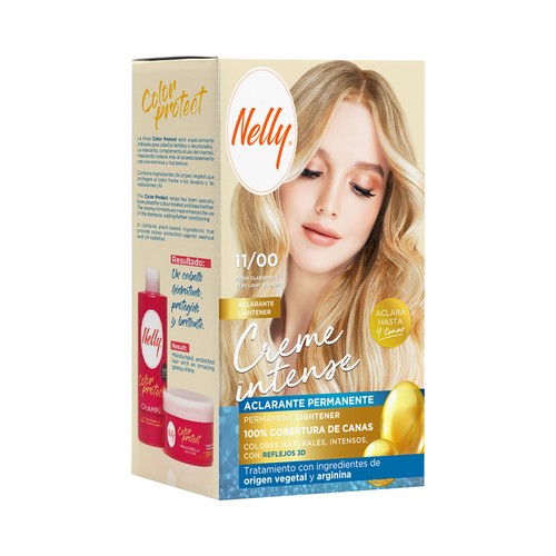 NELLY Creme intense Tinte tono 11/00 aclarante hasta 4 tonos.
