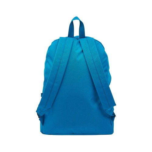 Mochila juvenil azul básica con 1 compartimento y bolsillo inferior, 24 litros PRODUDUCTO ECONÓMICO ALCAMPO, 31x42x3cm.