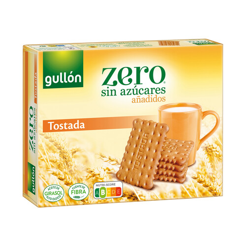 GULLÓN Zero Galletas sin azúcares añadidos 400 g.