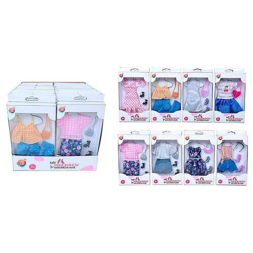 Conjunto de ropa muñeca fashion. ONE, TWO FUN.