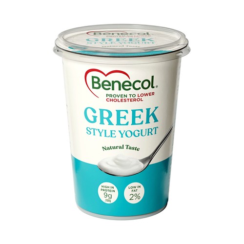 BENECOL Yogur estilo griego natural, que ayuda a reducir el colesterol 450 g.
