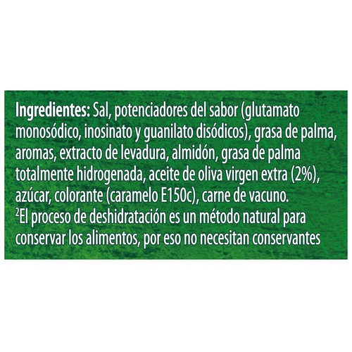 KNORR Caldo de carne doble caja de 16 uds.  160 g.