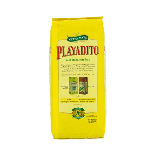 PLAYADITO Yerba mate para infusión PLAYADITO bolsa 1 kg.