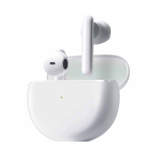 Auriculares bluetooth tipo intrauditivo OPPO Enco Air blanco, bluetooth, cancelación de ruido, resistencia al agua IPX4.