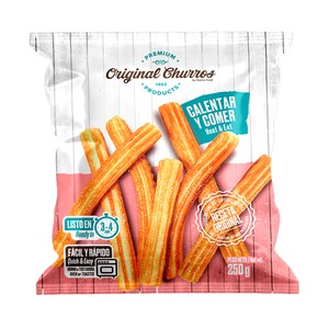 Rosita Original Churos Congelados Elaborado con la Receta Original y sin Conservantes 250 G.