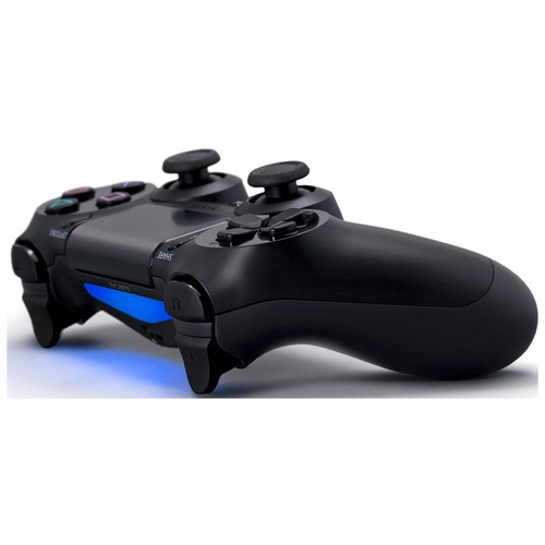 Mando inalámbrico oficial Dualshock 4 para Playstation 4,  color negro, SONY.