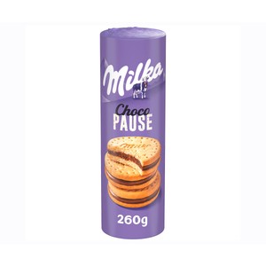 Imagen de MILKA Galletas Choco Pause de chocolate con leche 260 g.