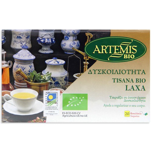 ARTEMIS BIO Tisana de cultivo ecológico que ayuda a regular tu organismo ARTEMIS 30 gr,
