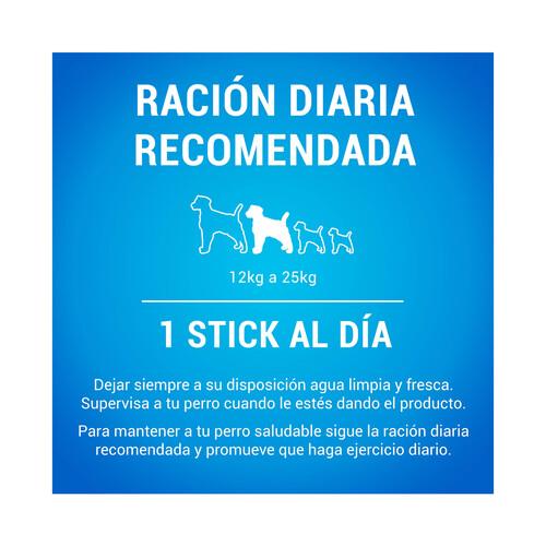 DENTALIFE Snack dental para perros de raza mediana DENTALIFE 5 uds. 115 g.