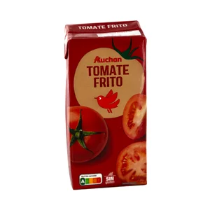 PRODUCTO ALCAMPO Tomate frito elaborado sin gluten brik de 390 g.