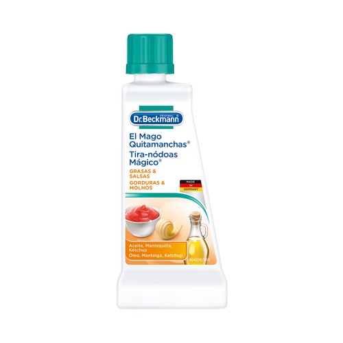DR. BECKMANN Quitamanchas especial aceite, mantequilla y kétchup 50 ml.