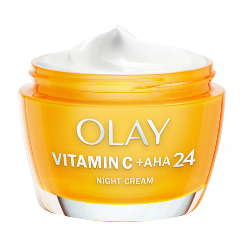 OLAY Regenerist Crema facial de noche, sin perfumes y con acción antimanchas 50 ml.