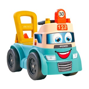 Imagen de Correpasillo Motofeber Casual Blocks, camión con bloques 3 en 1 +3 Años FEBER