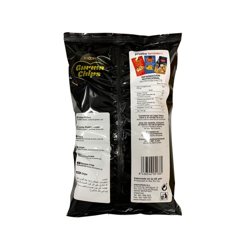 FRITOPER Patatas fritas lisas Gourmet 150 g.