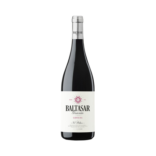 BALTASAR GRACIAN  Vino tinto con D.O. Calatayud botella de 75 cl.