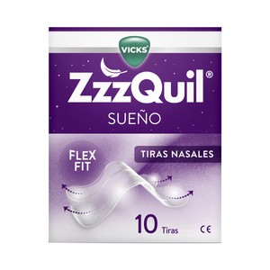 Zzzquil Sueño Tiras Nasales para el Alivio de la Congestión 10 Uds.