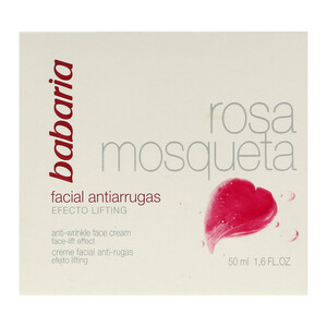 BABARIA Crema Facial Antiarrugas Rosa Mosqueta BABARIA 50 ml.