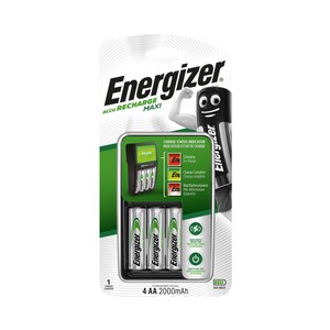 Imagen de Cargador de pilas del tipo AA/AAA + 4 pilas del tipo AA con carga de 2000 mAh ENERGIZER Intelligent.