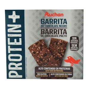 PRODUCTO ALCAMPO Barrita de chocolate negro 105 g.